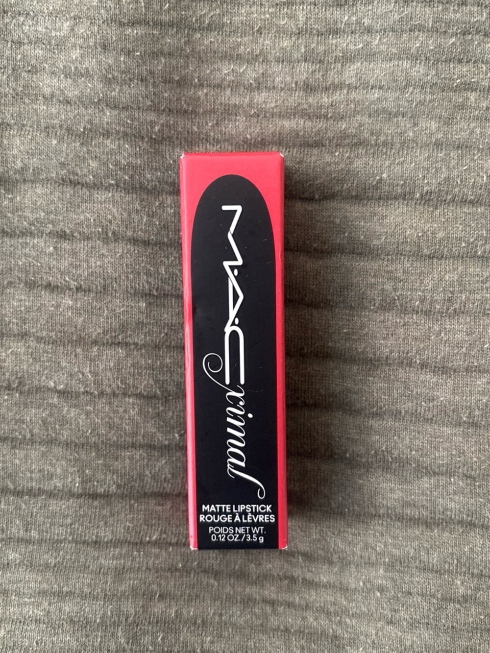 MAC Cosmetics Lipstick in shade: “Ruby Woo”